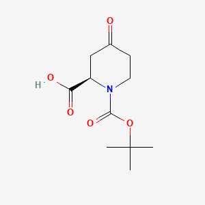 (R)-1-Boc-4-oxopiperidine-2-carboxylic acid