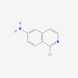 molecular formula C9H7ClN2 B058023 1-Chloroisoquinolin-6-amine CAS No. 347146-33-2