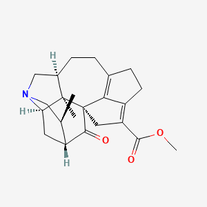 molecular formula C23H29NO3 B580231 Longistylumphylline A 