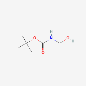 molecular formula C6H13NO3 B580237 N-Boc-aminomethanol CAS No. 365572-48-1