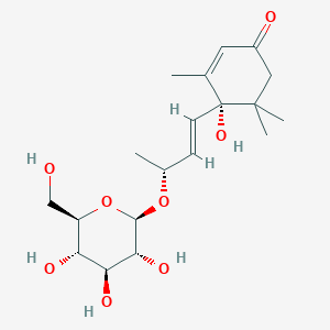 molecular formula C19H30O8 B058025 Roseoside CAS No. 54835-70-0