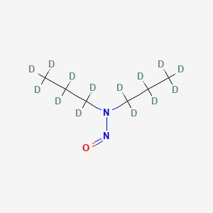 molecular formula C6H14N2O B580251 N-Nitrosodipropylamine-d14 CAS No. 93951-96-3