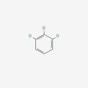 molecular formula C6H6 B580284 Benzene-1,2,3-D3 CAS No. 19467-27-7