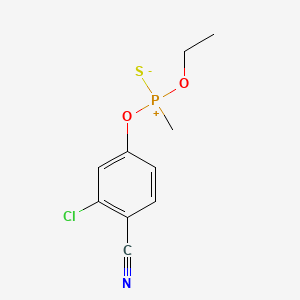 (3-Chloro-4-cyanophenoxy)-ethoxy-methyl-sulfidophosphanium