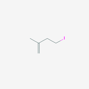 molecular formula C5H9I B058030 4-Iodo-2-methylbut-1-ene CAS No. 53750-52-0