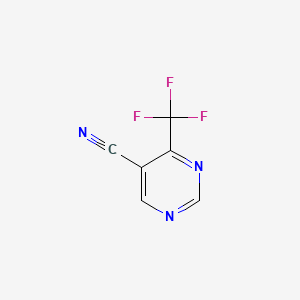 4-(Trifluoromethyl)pyrimidine-5-carbonitrile