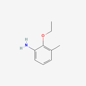 molecular formula C9H13NO B580348 2-Ethoxy-3-methylaniline CAS No. 1352318-44-5