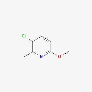 3-Chloro-6-methoxy-2-methylpyridine