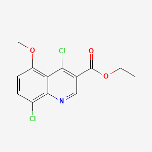 Ethyl 4,8-dichloro-5-methoxyquinoline-3-carboxylate