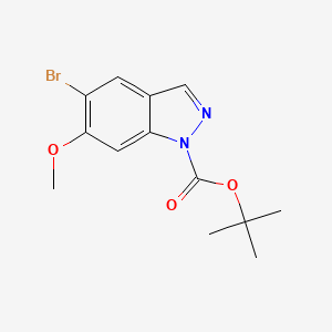 1-Boc-5-bromo-6-methoxy-1H-indazole