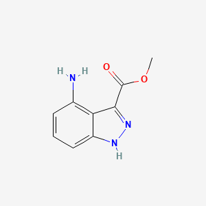 methyl 4-amino-1H-indazole-3-carboxylate