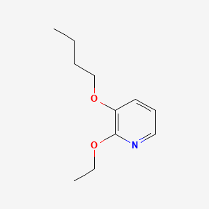 molecular formula C11H17NO2 B580415 3-Butoxy-2-ethoxypyridine CAS No. 1305322-93-3