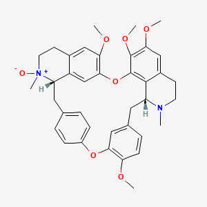 molecular formula C38H42N2O7 B580424 Isotetrandrine N2'-oxide CAS No. 70191-83-2