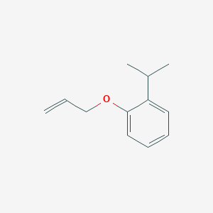 molecular formula C12H16O B058043 Allyl o-i-propylphenyl ether CAS No. 942-58-5