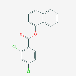 molecular formula C17H10Cl2O2 B5804442 Naphthalen-1-yl 2,4-dichlorobenzoate 