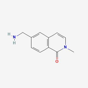 6-(aminomethyl)-2-methylisoquinolin-1(2H)-one