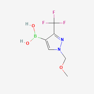 (1-(Methoxymethyl)-3-(trifluoromethyl)-1H-pyrazol-4-yl)boronic acid