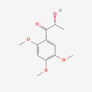 molecular formula C12H16O5 B580480 Tatarinoid A CAS No. 1229005-35-9