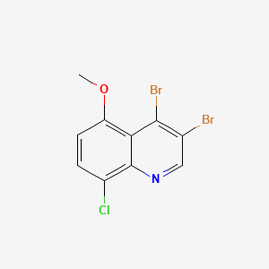 3,4-Dibromo-8-chloro-5-methoxyquinoline
