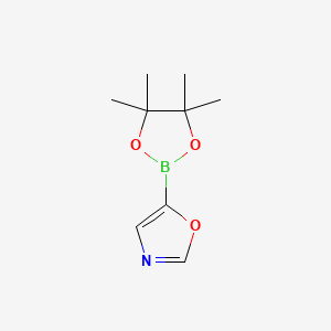 5-(4,4,5,5-Tetramethyl-1,3,2-dioxaborolan-2-YL)oxazole