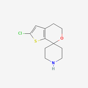 2'-Chloro-4',5'-dihydrospiro[piperidine-4,7'-thieno[2,3-c]pyran]