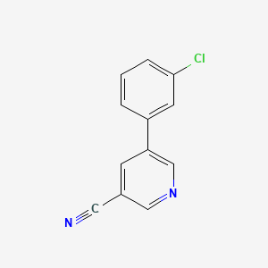 5-(3-Chlorophenyl)nicotinonitrile