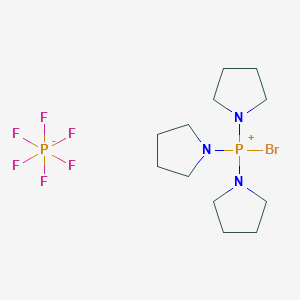 molecular formula C12H24BrF6N3P2 B058054 PyBroP CAS No. 132705-51-2