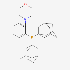 molecular formula C30H42NOP B580540 MorDalphos CAS No. 1237588-12-3