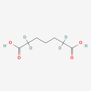 molecular formula C7H12O4 B580547 Pimelic Acid-d4 