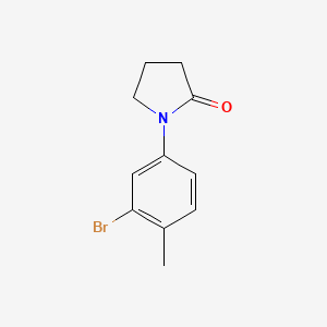 1-(3-Bromo-4-methylphenyl)pyrrolidin-2-one