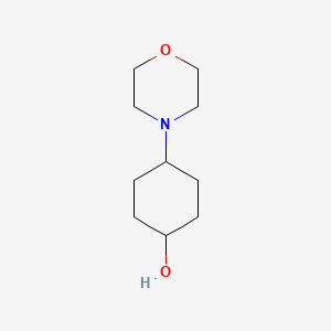 molecular formula C10H19NO2 B580603 trans-4-Morpholinocyclohexanol CAS No. 1228947-14-5