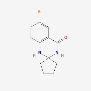 6'-Bromo-1'H-spiro[cyclopentane-1,2'-quinazolin]-4'(3'H)-one