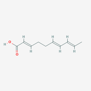 2E,6E,8E-decatrienoic acid