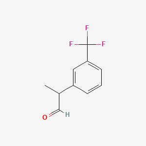 2-[3-(Trifluoromethyl)phenyl]propanal