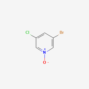 3-Bromo-5-chloropyridine 1-oxide