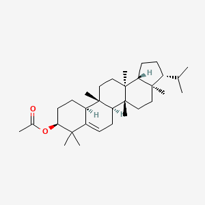 molecular formula C32H52O2 B580692 Simiarenol acetate 