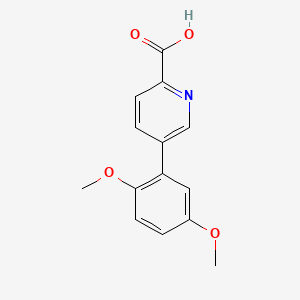 5-(2,5-Dimethoxyphenyl)picolinic acid