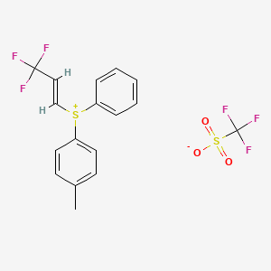 3,3,3-Trifluoropropen-1-yl phenyl tolyl sulfonium triflate
