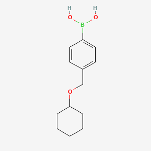 4-(Cyclohexyloxy)methylphenylboronic acid