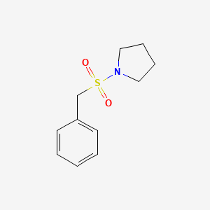 molecular formula C11H15NO2S B5807319 1-PHENYLMETHANESULFONYLPYRROLIDINE 
