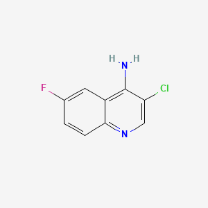 3-Chloro-6-fluoroquinolin-4-amine