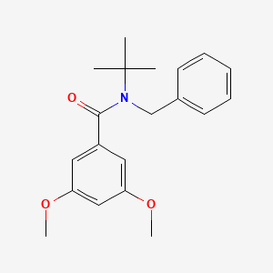 molecular formula C20H25NO3 B5807414 N-benzyl-N-tert-butyl-3,5-dimethoxybenzamide 
