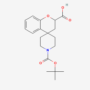 1'-(Tert-butoxycarbonyl)spiro[chroman-4,4'-piperidine]-2-carboxylic acid