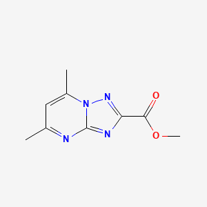 molecular formula C9H10N4O2 B5807499 Methyl 5,7-dimethyl-[1,2,4]triazolo[1,5-a]pyrimidine-2-carboxylate 