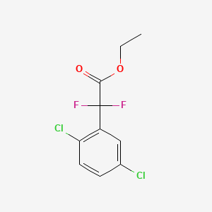Ethyl 2-(2,5-dichlorophenyl)-2,2-difluoroacetate