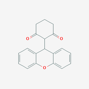molecular formula C19H16O3 B5807668 2-(9H-xanthen-9-yl)cyclohexane-1,3-dione 