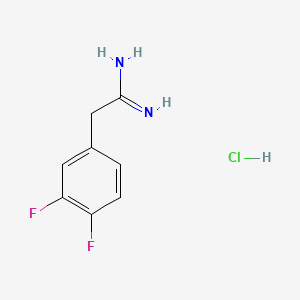 2-(3,4-Difluorophenyl)acetimidamide hydrochloride