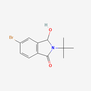 5-Bromo-2-tert-butyl-3-hydroxyisoindolin-1-one