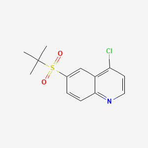 6-(Tert-butylsulfonyl)-4-chloroquinoline
