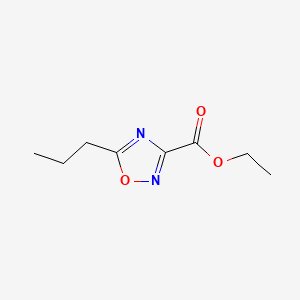 Ethyl 5-propyl-1,2,4-oxadiazole-3-carboxylate